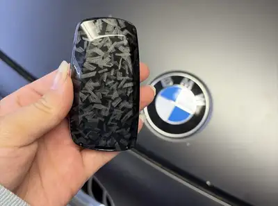 BMW forged carbon fibre key cover Brand new Mir Auto Parts 215-219 Merritt Street, St Catharines ON...