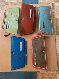 67-72 GMC & Chevy glove box doors (3)