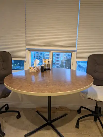 Round 42" Diameter Kitchen Table, View more