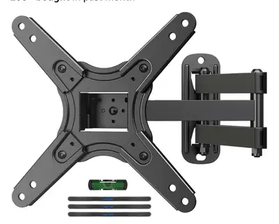 Suptek Full Motion TV Monitor Wall Mount for Most 13-42 Inch, View more