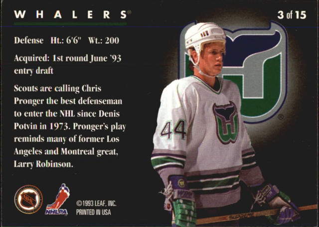 1993-94 DONRUSS … RATED ROOKIES Insert Set … with MARTIN BRODEUR in Arts & Collectibles in City of Halifax - Image 4