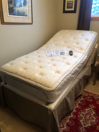 Adjustable Electric Bed (2 Available- Like new)
