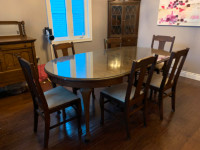 Antique Oak Dining Room Set