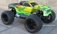 NEW RC NITRO GAS MONSTER TRUCK ,  HSP 1/10 4WD PIVOT BALL SUSP.