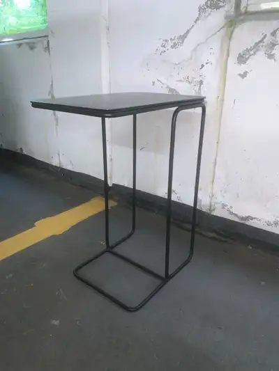 C-Shaped Metal Side Table, View more