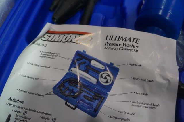SIMONIZ ULTIMATE PRESSURE WASHING ACCESSORY KIT in Other in Burnaby/New Westminster - Image 3