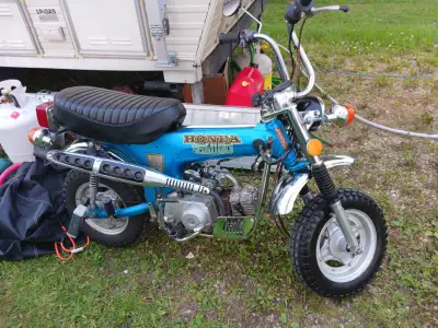 1974 Honda CT Trail 70,Adult owned well cared for ,Starts on first or second kick in the spring , ma...