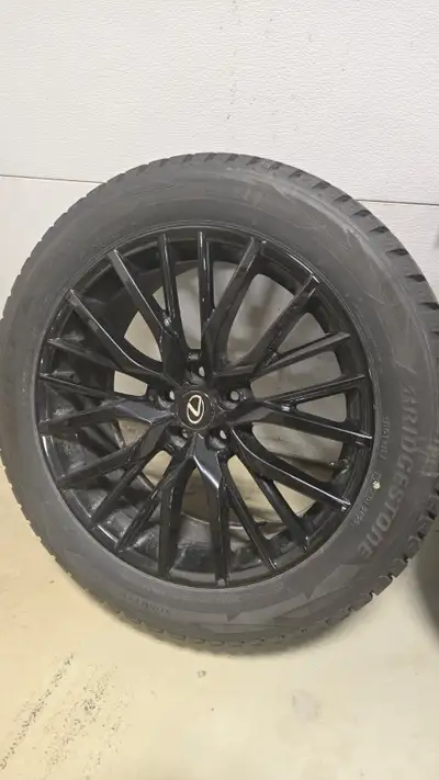 4 Lexus SUPERSPEED 20" Rims with Bridgestone BLIZZAK winter tries lots of tread remaining. 4 SMART S...