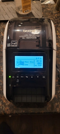 EUC Brother QL-820NWB Laser Label Printer