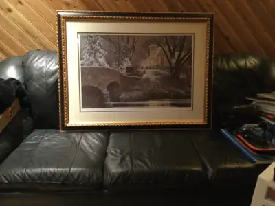 Framed Signed Limited Edition 'Coming Home' Douglas R Laird, View more