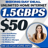 Extreme Speed Pure Fibre Internet - Promo Rates , Hot Sale City of Toronto Toronto (GTA) Preview