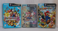 Mario Party 5, 6, 7 Set Nintendo GameCube Japanese Games Used