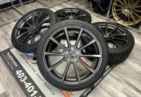 19" BRAELIN Rims 5x112 & Summer Tires 255/35R19 - Audi