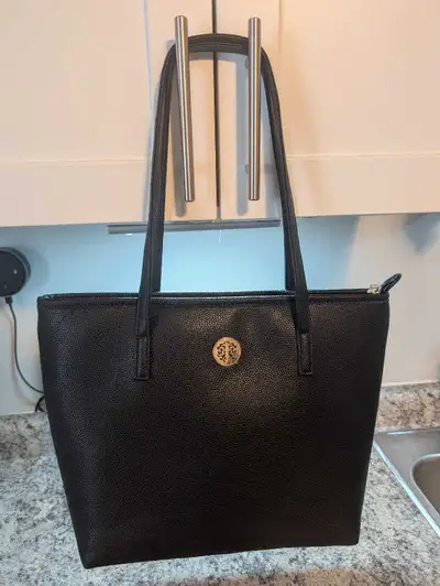 Gently Used – $15 OBO Sleek black tote in excellent condition. Only used a handful of times. Zipper...