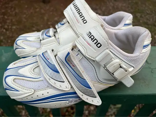 Shimano wr61 womens road cycling shoes clipless us6.5 eu38 ladie in Clothing, Shoes & Accessories in Kingston - Image 6