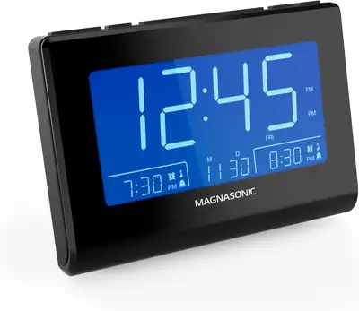 Magnasonic Alarm Clock Radio with Battery Backup, View more