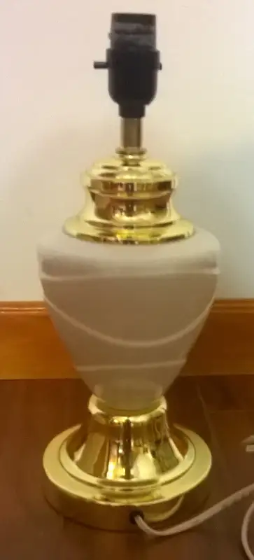 Table Lamp. No shade, View more