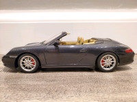 1:18 Diecast Autoart Porsche 911 Carrera 996 Cabrio Grey NB