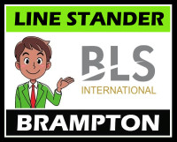 BLS Intl. @ 40, 60 Gillingham ⭐ BRAMPTON ⭐ // LINE STANDER