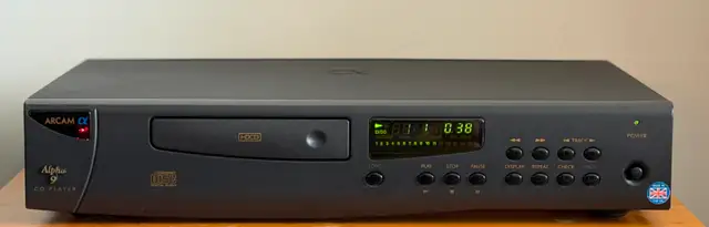 ARCAM ALPHA 9 HDCD TOP AUDIOFILE BRITISH MADE CD PLAYER, MINT