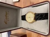 Kolber Swiss made Real Leather watch for women