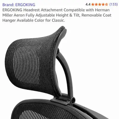 Herman Miller Aeron Headrest, View more