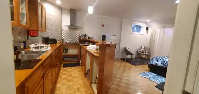 Fully Furnished Studio Basement Suite for Rent - Prime Location!