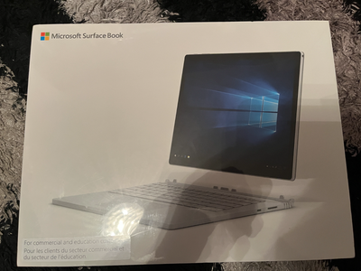 Microsoft Surface Book 2 **(SEALED - BRAND NEW)** 13 Inch Screen Windows 10 Pro Intel Core i7 Proces...