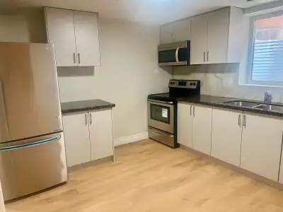 Be the first to live in this beautiful new built legal basement in Downtown Whitby. Big windows with...