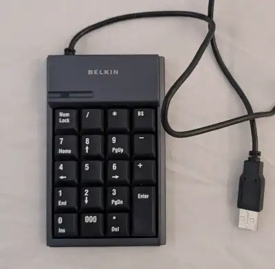 USB numeric keypad (Belkin), View more