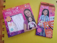 NEW:My Life As Doll Fashion Design Portfolio + t-shirt design ki