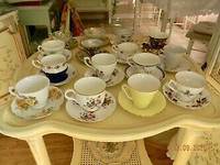 Teacups and saucers