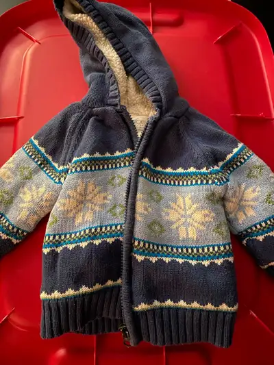 3-6 month’s Cherokee sweater, View more