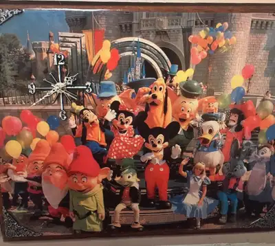 Brand New Mickey Mouse Wooden Clock, View more