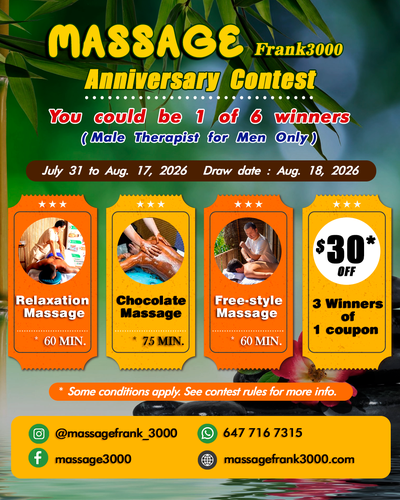 M2M Free Massage - - - Male Therapist for Men, View more