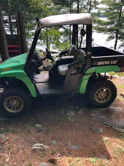 Arctic Cat Prowler. 2nd owner, low mileage senior owned used as a luggage/grocery buggy at the cotta...
