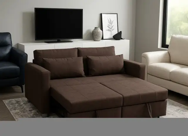 Sofa bed with 2 chaise and multiple back positions in Couches & Futons in Vancouver - Image 7