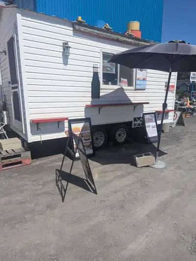 Well-maintained food truck trailer ready for your business! Perfect for festivals, street vending, c...