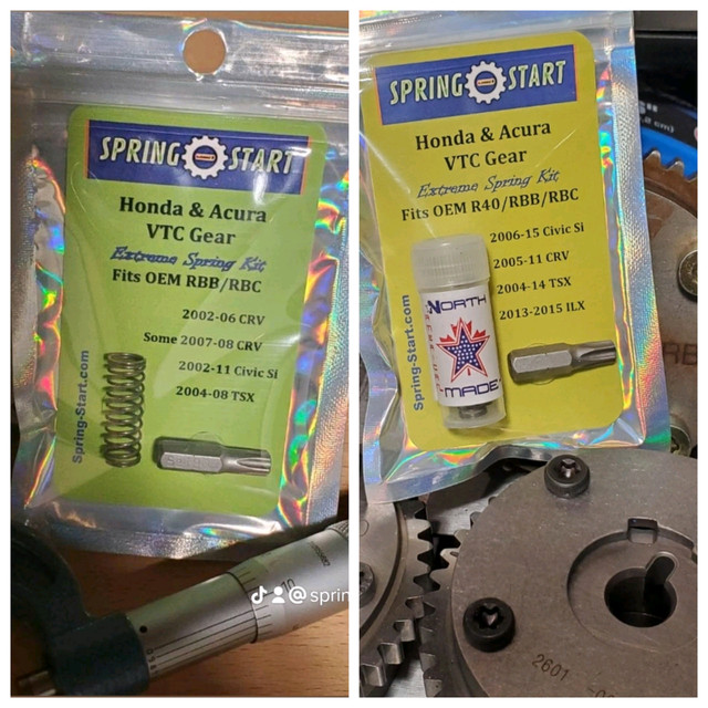 Honda & Acura VTC Actuator Spring Repair Kits dans Autres pièces et accessoires  à Val-d'Or - Image 3