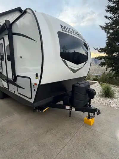 2023 Flagstaff travel trailer, in excellent condition. This is the perfect family trailer towing und...