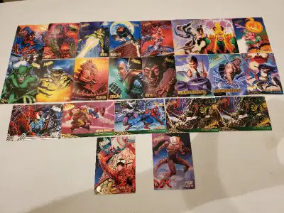 Fleer Ultra Spider-Man 1995 Cards (34 Cards) GOLDENWEB HOLOBLAST, View more