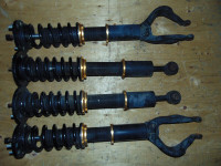 04 08 ACURA TSX K24A 2.4L ADJUSTABLE COILOVERS SUSPENSION SHOCKS