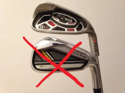 Ping G15 #4 iron stiff AWT shaft, View more
