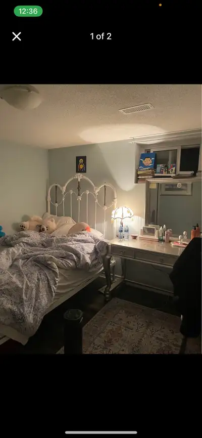 $750 – One-Bedroom Available in a Two-Bedroom Basement Apartment (Female Only) A clean, quiet, and c...