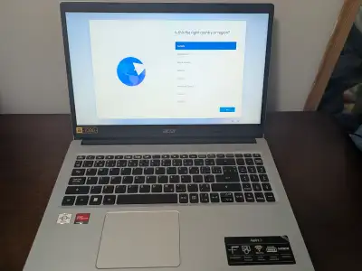 Acer Aspire 3 – 15.6" FHD, 8GB RAM, 256GB SSD, Win 11 – $180, View more