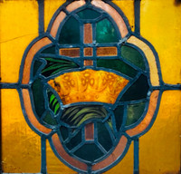 Architectural Salvage - Church Stained Glass Window 
