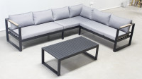 Brand New Outdoor Sectional - Polywood & Aluminum