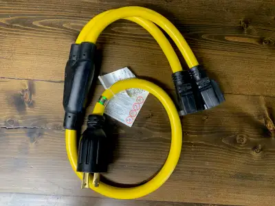 3 FOOT TW0 WAY GENERATOR Y-ADAPTER, View more
