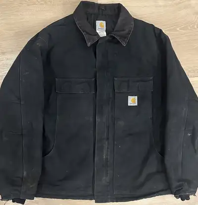 Carhartt C03 BLK Canvas Work Jacket - XXL, View more