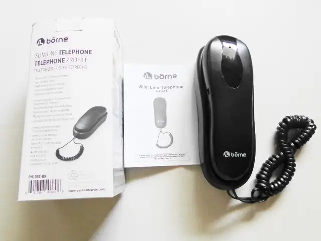 BORNE SLIM LINE TELEPHONE in Home Phones & Answering Machines in Guelph - Image 4